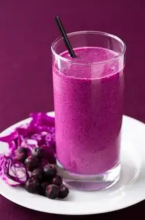 Hình ảnh smoothies tím