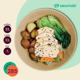 Ức gà nguyên bản khoai tây nướng - L4 - 119.000 ₫ tại Soumaki - Your Healthy Food Soulmate - Lý Tự Trọng