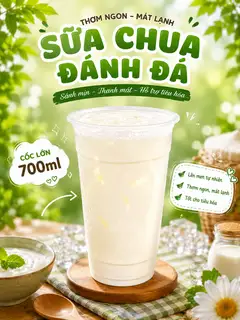 Hình ảnh Sữa chua đánh đá (to)