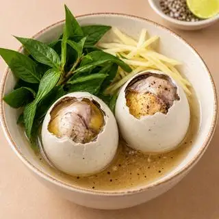 Hình ảnh Hột vịt lộn - 2 trái