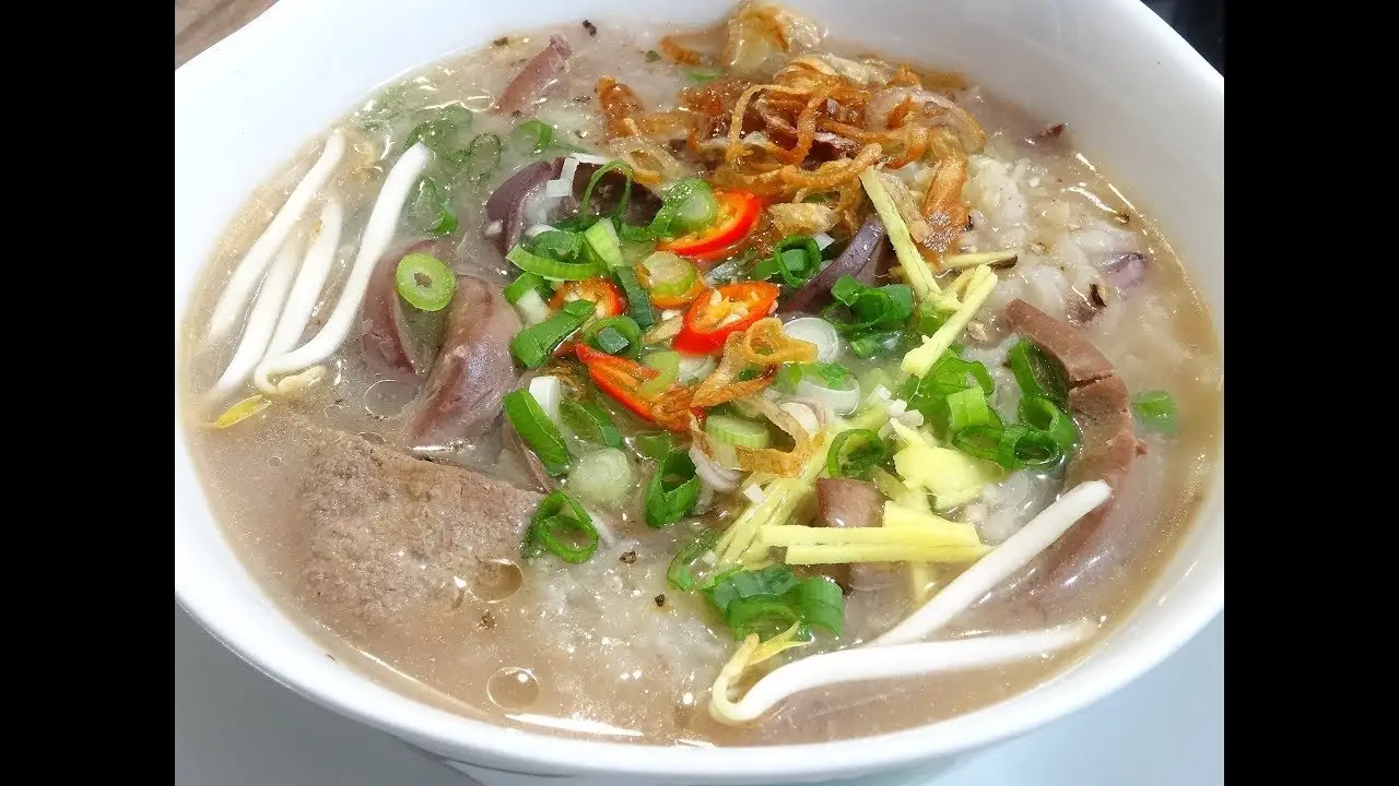 Cháo lòng - 45.000 ₫ tại Phương Nghi - Cháo Lòng & Bún Măng Vịt - Đường TL22