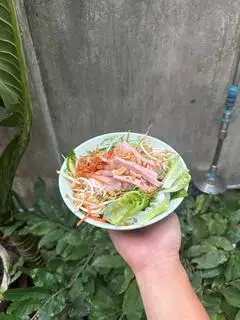 Hình ảnh Bún mắm nêm nem + chả Huế 