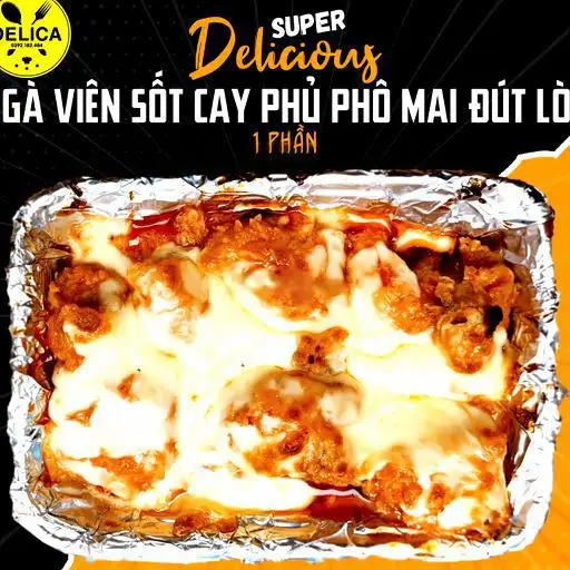 [BEST SELLER] Gà Viên Sốt Cay Phủ Phô Mai Delica- Spicy Fried Chicken With Cheese - 92.000 ₫ tại Delica - Mỳ Ý Và Pizza - Phan Văn Trị