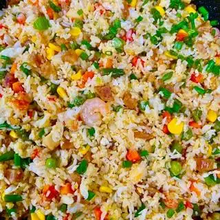 Hình ảnh Cơm dưa bò rang lẫn