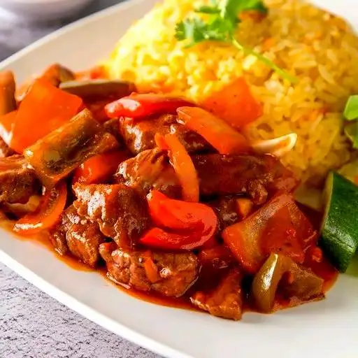 Hình ảnh Cơm chiên bò lúc lắc