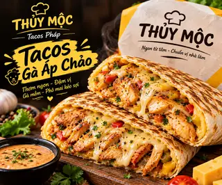Hình ảnh Tacos gà áp chảo size M