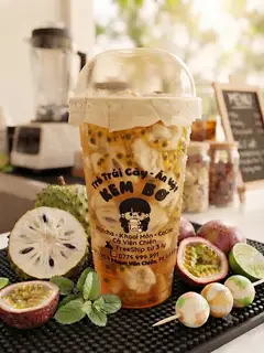 Hình ảnh trà mãng cầu chanh leo