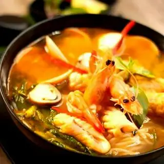 Bún thái bò nấm - 51.000 ₫ tại Vũ An - Bún Bò & Bún Thái - Trường Chinh