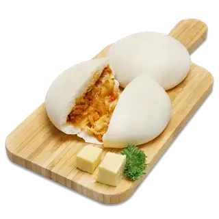 Bánh Bao Gà Nướng Phô Mai/Grilled Chicken and Cheese Steamed Bun - 24.000 ₫ tại Get&Go - Chung Cư Lavita Garden