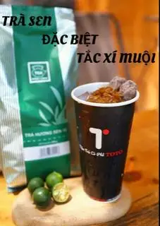 Hình ảnh Trà sen tắc xí muội size L 700ml - 1 ly