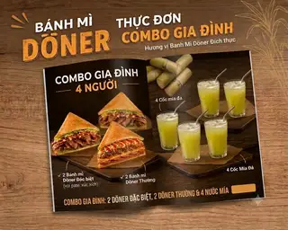 Hình ảnh Combo gia đình 4 Người 