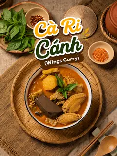 Hình ảnh Cà Ri CÁNH GÀ