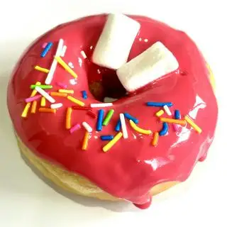 Hình ảnh [ New ] Donut Kẹo Bông Mâm Xôi