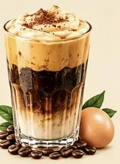 Hình ảnh cà phê sữa dừa