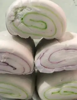 Hình ảnh Bánh bao chay cuộn vị sữa ngon ngon