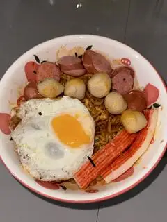 Hình ảnh Mì trộn Samyang gà phô mai thập cẩm (best seller)