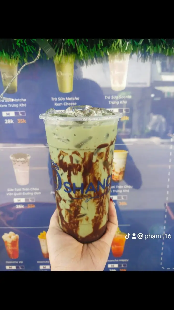 TRÀ SỮA MINT CHOCO - 33.000 ₫ tại Trà Sữa Oshancha - Nguyễn Thượng Hiền