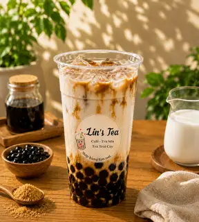 Hình ảnh Sữa tươi trân châu đường đen 700ml