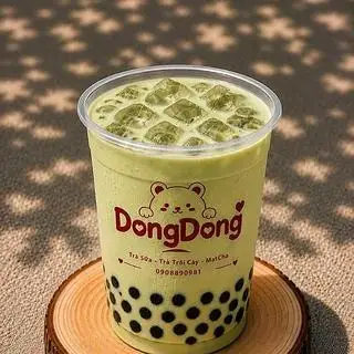 Hình ảnh Trà sữa dưa lưới