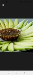 Hình ảnh Xoài thái 400g+mắm ruốc 
