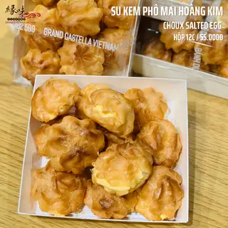 Hình ảnh Bánh su kem phô mai trứng muối