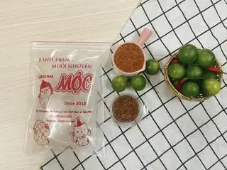 Bánh Tráng Dẻo Chấm Muối Ớt - 21.000 ₫ tại Bánh Tráng Muối Nhuyễn Mộc - Lương Thế Vinh 