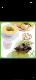 Hình ảnh Cháo Gà ác hầm cốm