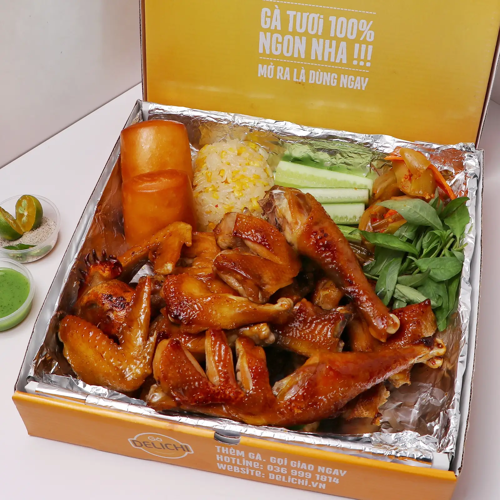 Gà Nướng Mắm Nhĩ (Gà Nguyên Con) - 209.000 ₫ tại Gà Nướng Cooky - Gà Lên Mâm, Bó Xôi - Nguyễn Thị Minh Khai