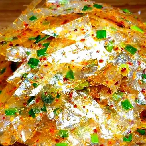Hình ảnh Bánh tráng sate trứng cút
