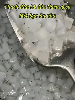 Hình ảnh Thạch dừa hạt é