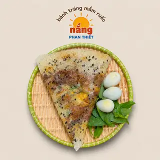 Bánh tráng mắm ruốc trứng - 22.000 ₫ tại Bánh Tráng Mắm Ruốc - NẮNG PHAN THIẾT - Nguyễn Gia Trí
