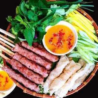 Bánh cuốn nem nướng 1 người - 82.000 ₫ tại Con Gà Mái - Cơm Gà Phú Yên - Trần Cao Vân