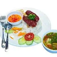 Hình ảnh Cơm tấm lạp xưởng