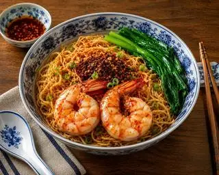 Hủ tiếu tôm  - 70.000 ₫ tại Hủ Tiếu Mì Cậu Ba - Cư Xá Vĩnh Hội	