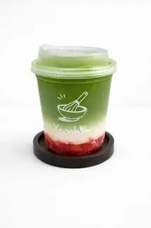 Hình ảnh Matcha Latte Dâu ( strawberry )