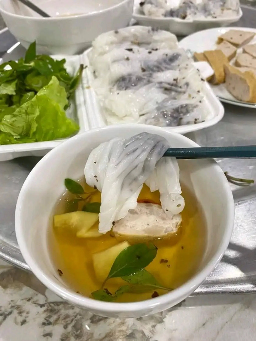Hình ảnh Bánh cuốn nhân thịt