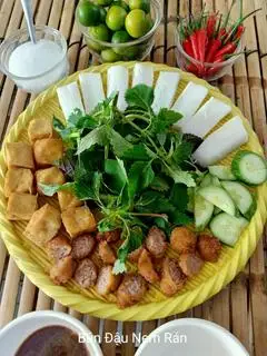 Bún đậu nem rán  - 54.000 ₫ tại Bún Đậu Hải Mập - Huỳnh Tấn Phát
