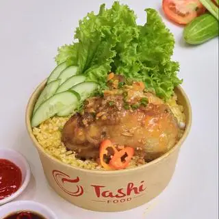 Hình ảnh Cơm chiên má đùi gà