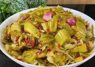 Hình ảnh dưa cải muối chua