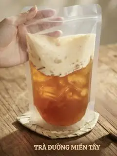 Trà đường Miền Tây - 20.000 ₫ tại Cô Út - Bún & Lẩu Chả Cá Thác Lác - Lê Văn Lương