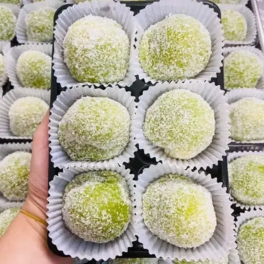 Hình ảnh Mochi cốm - hộp 6 chiếc