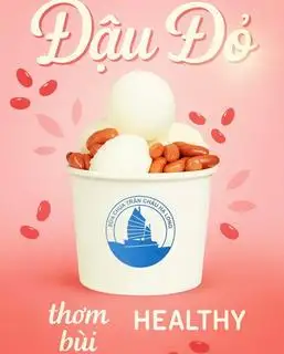 Hình ảnh Sữa chua đậu đỏ
