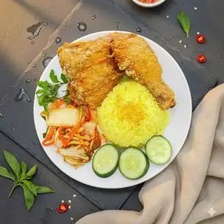 Cơm gà truyền thống lớn ( góc tư) - 63.000 ₫ tại Cơm Gà 38 - Cơm Gà Xối Mỡ Sốt Đặc Biệt - Thân Văn Nhiếp