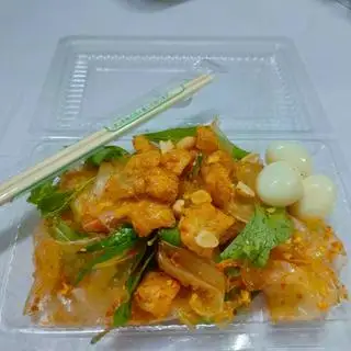 Hình ảnh Bánh tráng trộn sate tỏi 