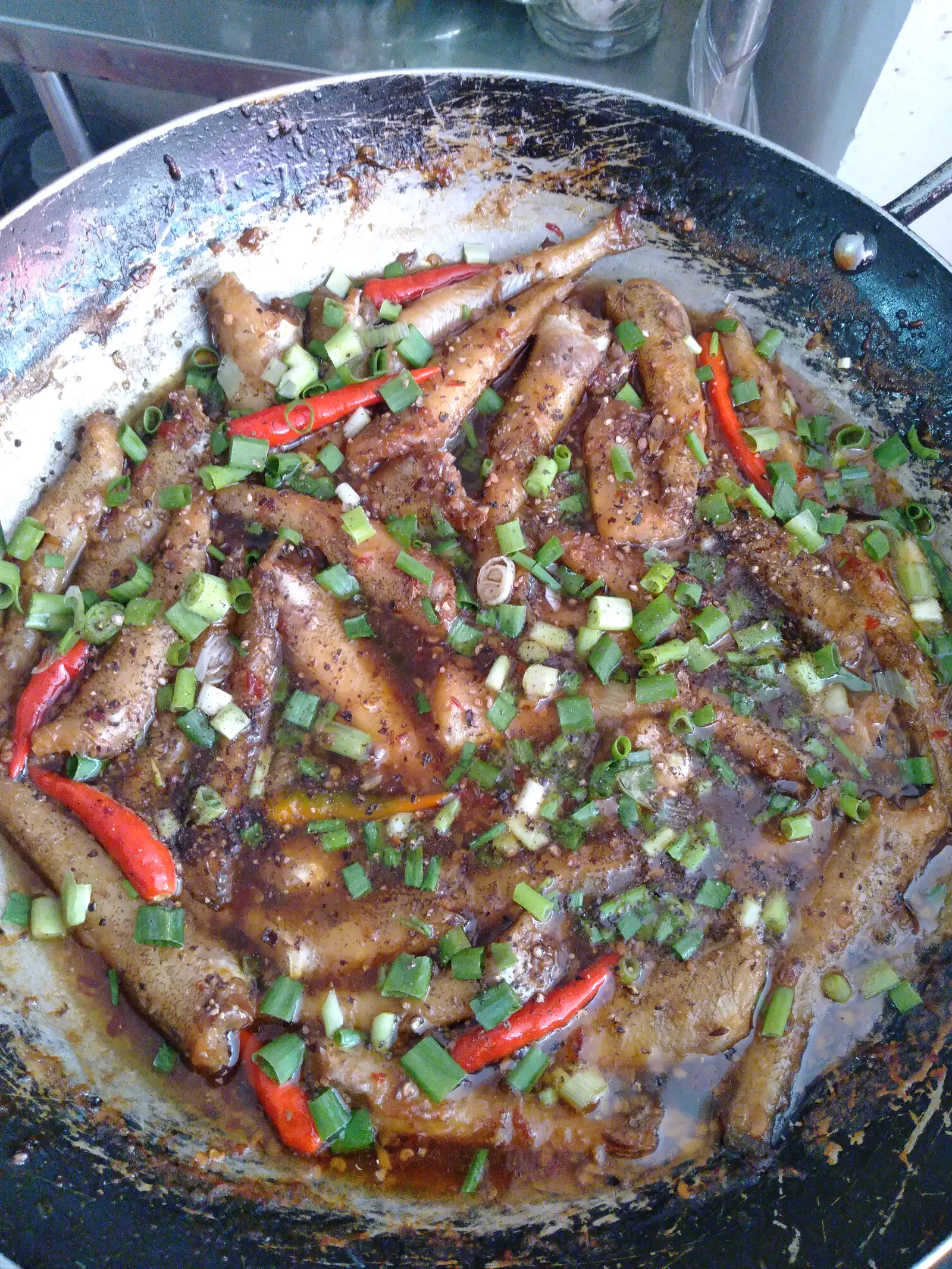 Hình ảnh Cơm Cá bống kho tiêu (  tặng kèm trà tắc