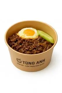 Hình ảnh Combo cơm bò sốt tiêu đen - 1 trà