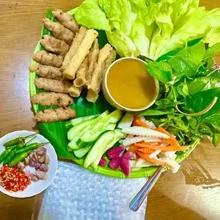 Hình ảnh 4 phần Nem nướng HEO BẢN Xứ Mây - Phần nhóm no nê