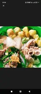 Hình ảnh bánh canh + hoành thánh xương 