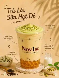 Hình ảnh Lài Sữa Hạt Dẻ