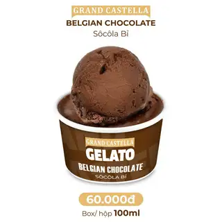 Hình ảnh Belgian Chocolate 100ML - Kem Sôcôla Bỉ